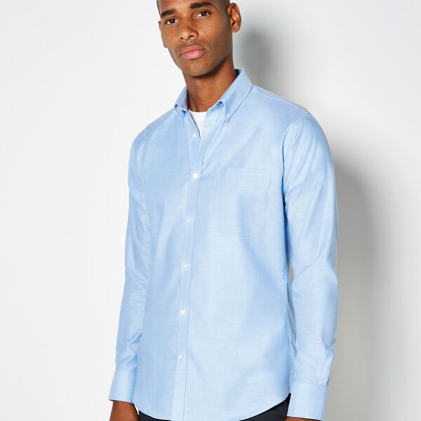 C3  Long Sleeve Slim Fit Workwear Oxford Shirt Thumbnail