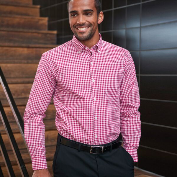 Brook Taverner Montana Gingham Long Sleeve Shirt Thumbnail