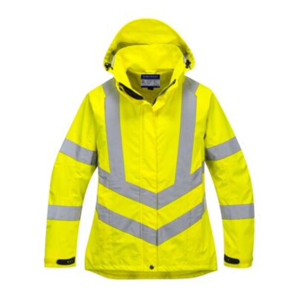 Hi-Vis Women's Breathable Rain Jacket Thumbnail